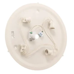 TEMAR LIGHTING Loftlamper|Loftlamper > Loftlampe Cleo DR475, IP20, sensor, Ø 48 cm, egetræ