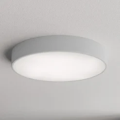 TEMAR LIGHTING Loftlamper > Loftlampe Cleo 500, grå, sensor, IP54, Ø 50 cm, metal