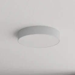 TEMAR LIGHTING Loftlamper > Loftlampe Cleo 400, grå, sensor, IP54, Ø 40 cm, metal
