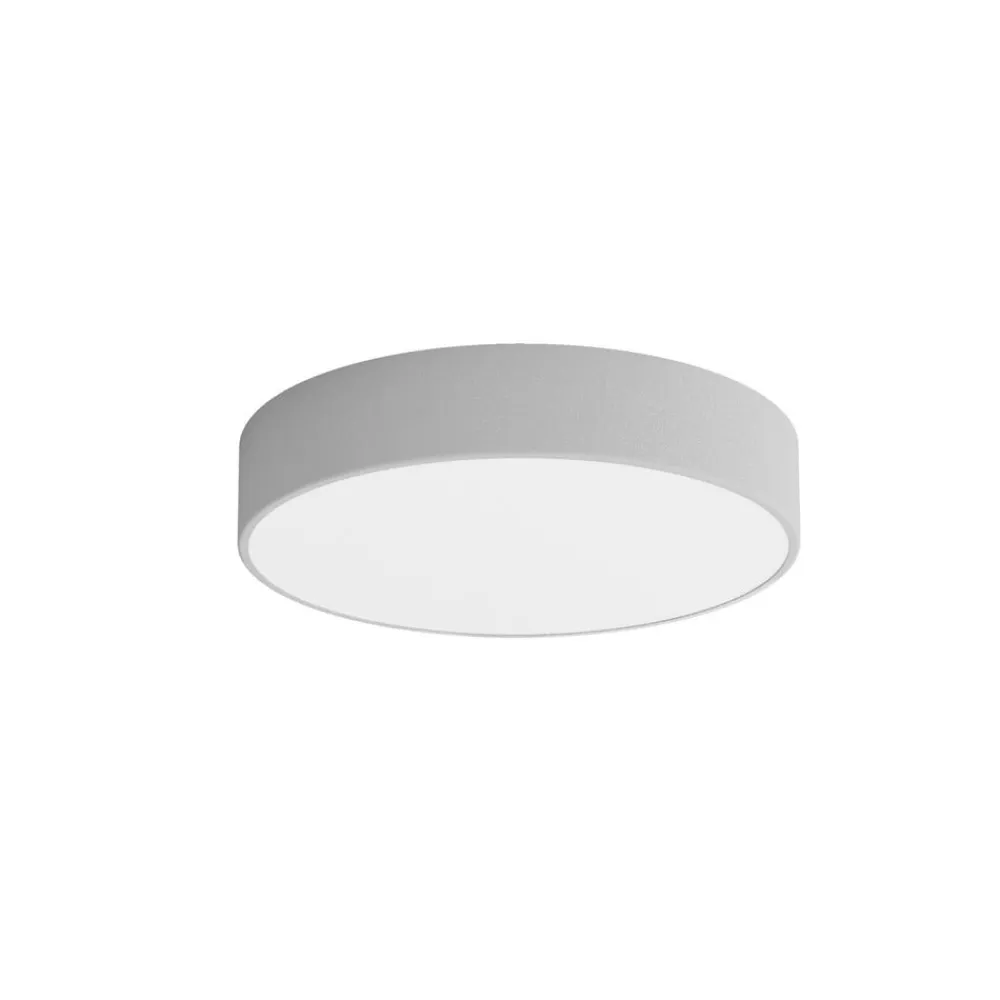 TEMAR LIGHTING Loftlamper > Loftlampe Cleo 400, grå, sensor, IP54, Ø 40 cm, metal