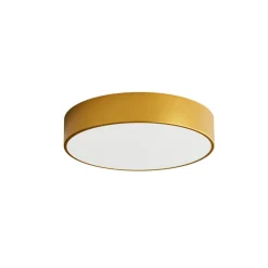 TEMAR LIGHTING Loftlamper > Loftlampe Cleo 400, guld, sensor, IP54, Ø 40 cm, metal