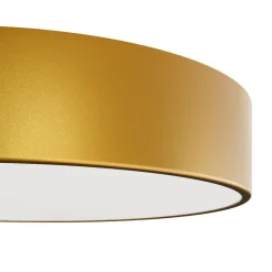 TEMAR LIGHTING Loftlamper > Loftlampe Cleo 400, guld, sensor, IP54, Ø 40 cm, metal