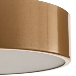 TEMAR LIGHTING Loftlamper|Loftlamper > Loftlampe Cleo 300, guld, sensor, IP20, Ø 30 cm, metal