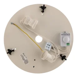 TEMAR LIGHTING Loftlamper|Loftlamper > Loftlampe Cleo 300, guld, sensor, IP20, Ø 30 cm, metal