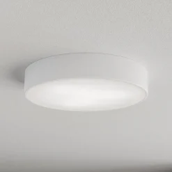 TEMAR LIGHTING Loftlamper > Loftlampe Cleo 400, hvid, sensor, IP54, Ø 40 cm, metal