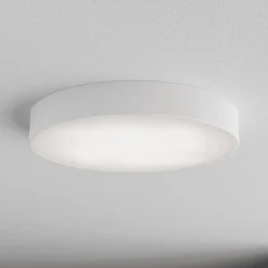 TEMAR LIGHTING Loftlamper > Loftlampe Cleo 500, hvid, sensor, IP54, Ø 50 cm, metal