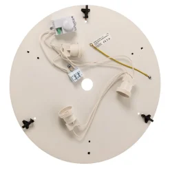 TEMAR LIGHTING Loftlamper|Loftlamper > Loftlampe Cleo 400, hvid, sensor, IP20, Ø 40 cm, metal