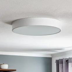 TEMAR LIGHTING Gang|Loftlamper > Loftlampe Cleo 500, hvid, sensor, IP20, Ø 50 cm, metal
