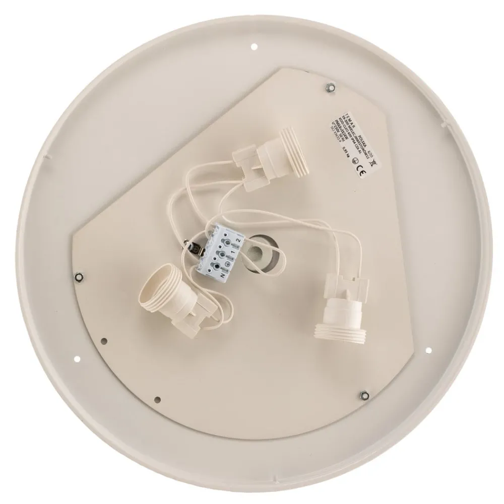 TEMAR LIGHTING Loftlamper|Loftlamper > Loftlampe Cleo 400, IP54, Ø 40 cm grå