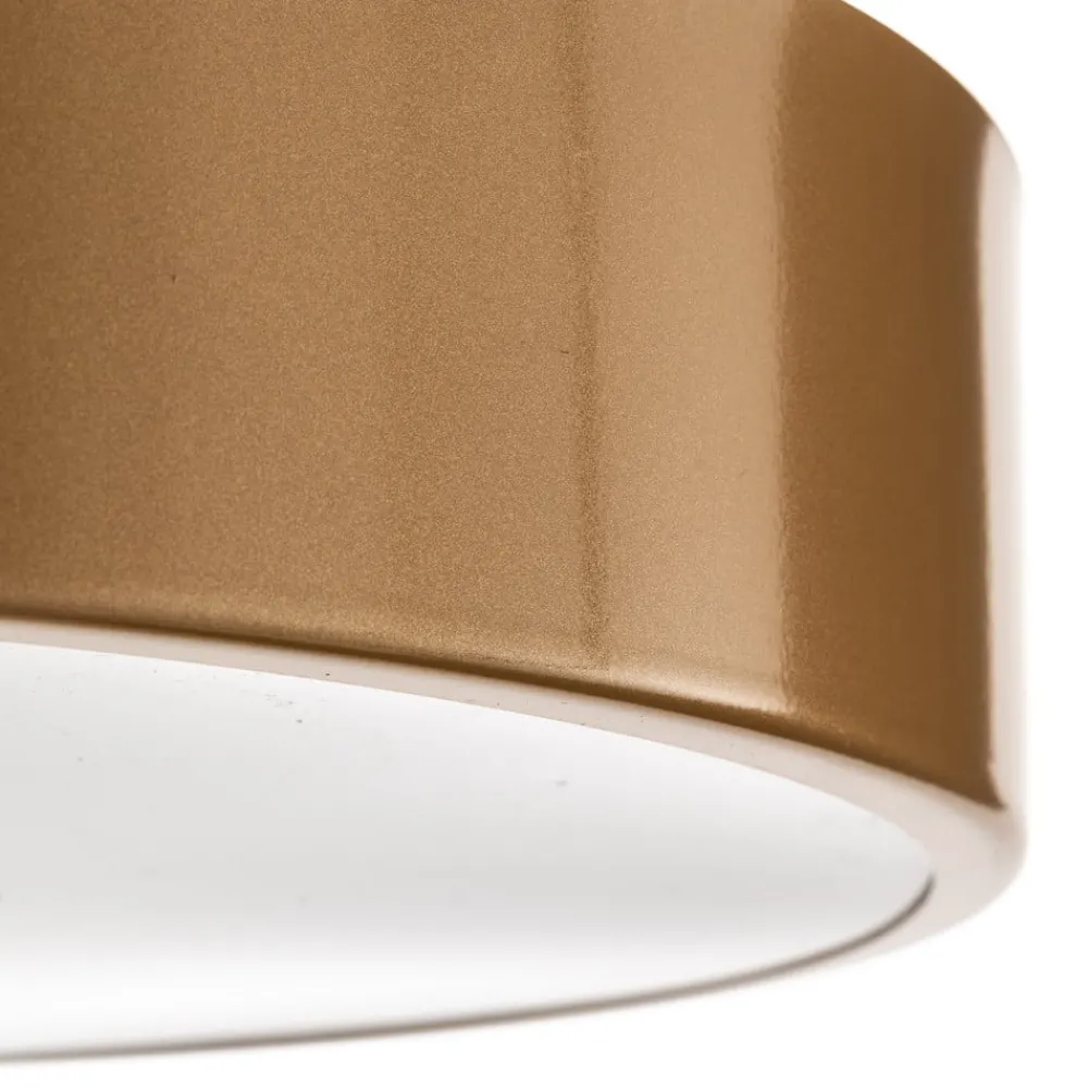 Loftlamper ^ TEMAR LIGHTING Loftlampe Cleo 400, IP54, Ø 40 cm guld