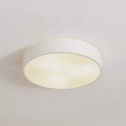 Loftlamper|Loftlamper ^ TEMAR LIGHTING Loftlampe Cleo 400, IP54, Ø 40 cm hvid