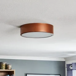 TEMAR LIGHTING Loftlamper > Loftlampe Cleo 300, IP54, Ø 30 cm kobber