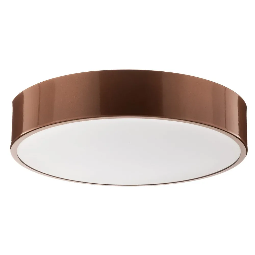 Loftlamper|Loftlamper ^ TEMAR LIGHTING Loftlampe Cleo 400, IP54, Ø 40 cm kobber
