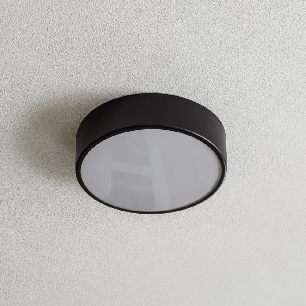 TEMAR LIGHTING Loftlamper|Loftlamper > Loftlampe Cleo 300, IP54, Ø 30 cm sort