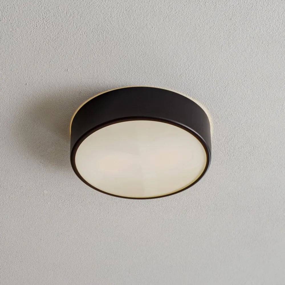 TEMAR LIGHTING Loftlamper|Loftlamper > Loftlampe Cleo 300, IP54, Ø 30 cm sort