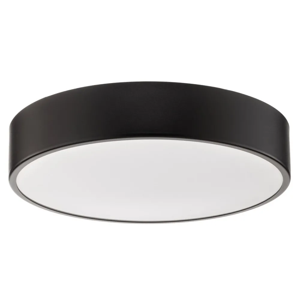 Loftlamper|Loftlamper ^ TEMAR LIGHTING Loftlampe Cleo 400, IP54, Ø 40 cm sort