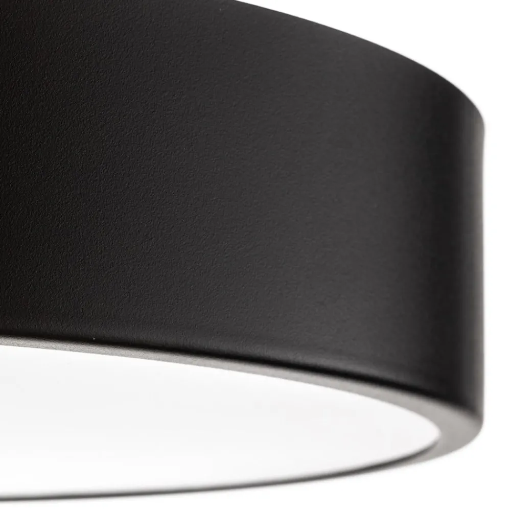 Loftlamper|Loftlamper ^ TEMAR LIGHTING Loftlampe Cleo 400, IP54, Ø 40 cm sort