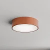 TEMAR LIGHTING Loftlamper > Loftlampe Cleo 300, kobber, sensor, IP54, Ø 30 cm, metal