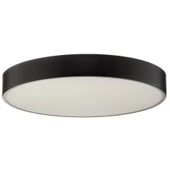 Loftlamper ^ TEMAR LIGHTING Loftlampe Cleo 600, sort, sensor, IP20, Ø 60 cm, metal