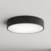 TEMAR LIGHTING Loftlamper > Loftlampe Cleo 400, sort, sensor, IP54, Ø 40 cm, metal