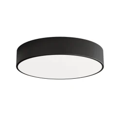 TEMAR LIGHTING Loftlamper > Loftlampe Cleo 400, sort, sensor, IP54, Ø 40 cm, metal