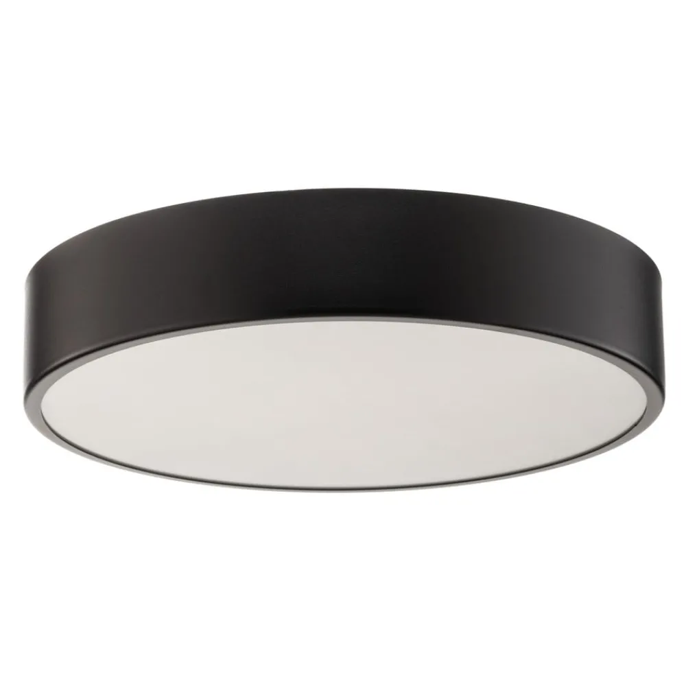TEMAR LIGHTING Loftlamper|Loftlamper > Loftlampe Cleo 400, sort, sensor, IP20, Ø 40 cm, metal