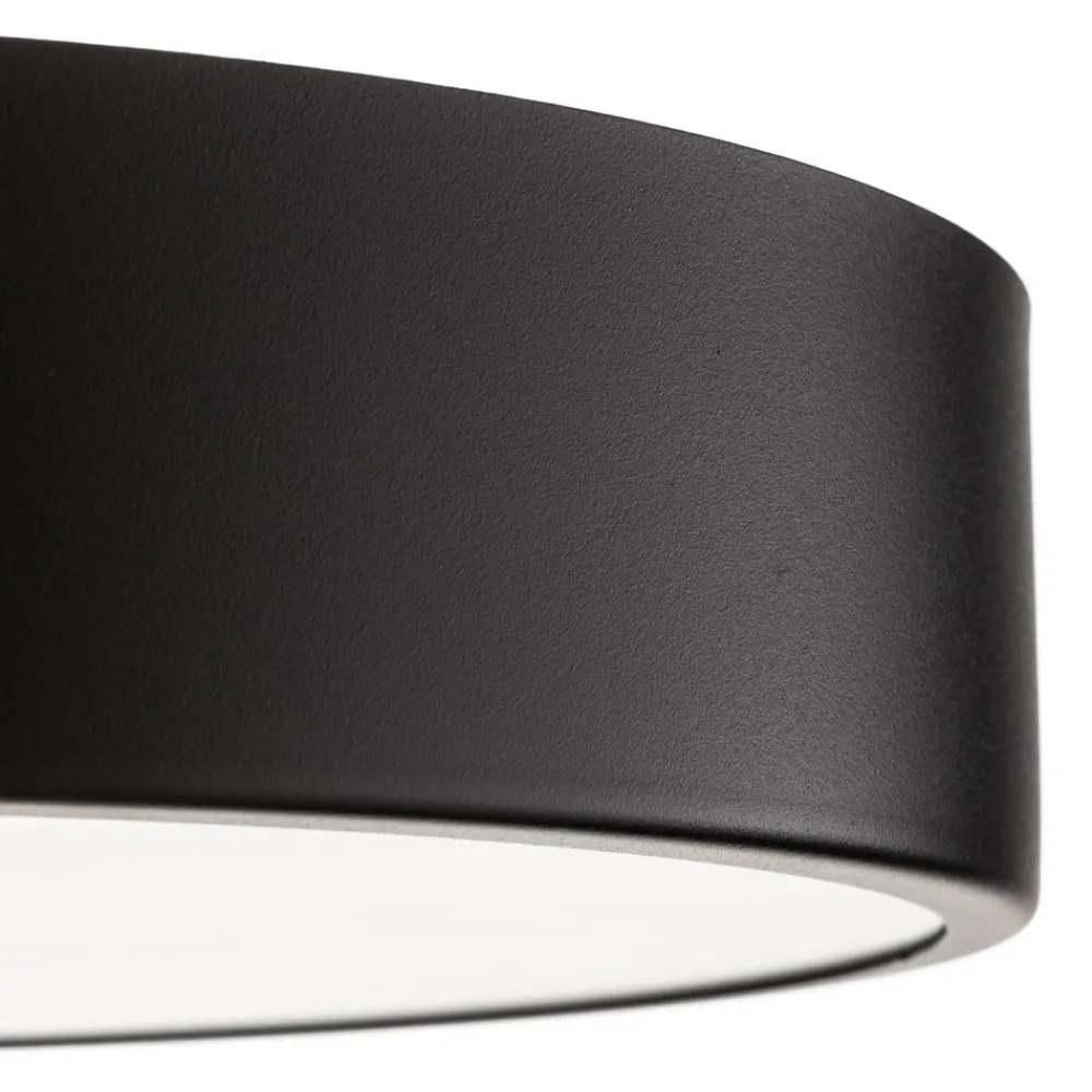 TEMAR LIGHTING Loftlamper|Loftlamper > Loftlampe Cleo 400, sort, sensor, IP20, Ø 40 cm, metal