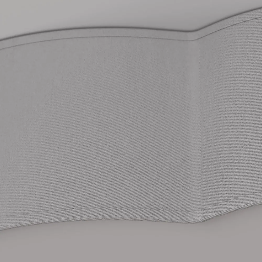 TK Lighting Loftlamper > Loftlampe Cloud i tekstil, længde 62 cm, grå