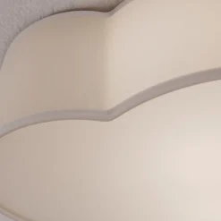 TK Lighting Gang|Loftlamper > Loftlampe Cloud i tekstil, længde 41 cm, grå