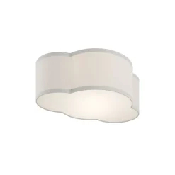 TK Lighting Gang|Loftlamper > Loftlampe Cloud i tekstil, længde 41 cm, grå