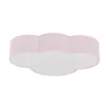 TK Lighting Loftlamper|Loftlamper > Loftlampe Cloud, lyserød, 63 cm lang, tekstil, sky, E27