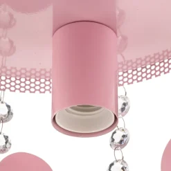 Eko-Light Loftlamper > Loftlampe Corazon i pink med hjerter