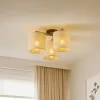 Loftlamper|Loftlamper ^ TK Lighting Loftlampe Deva, tekstil, 3 lyskilder
