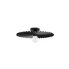 Loftlamper ^ Linea Light Loftlampe Doge_S, sort, metal, Ø 39 cm, E27