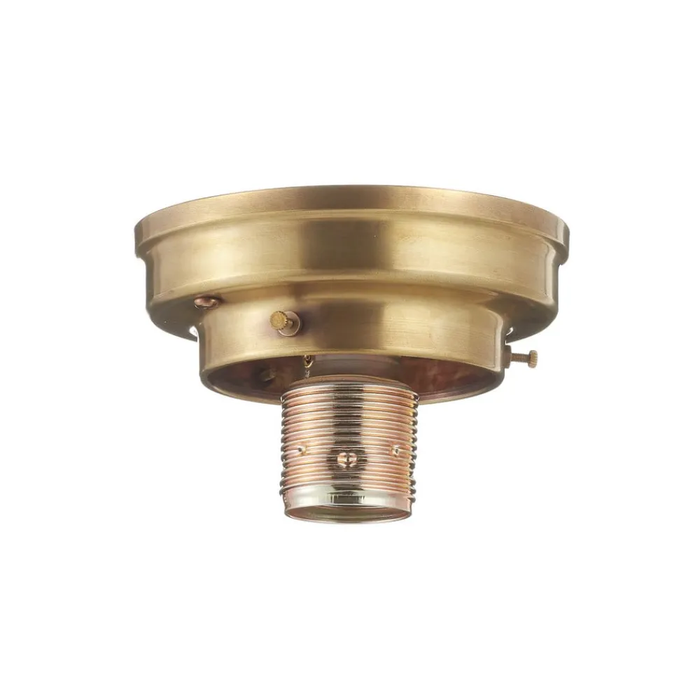 Berliner Messinglampen Loftlamper|Loftlamper > Loftlampe D99-115 op B med opalfarvet glasskærm