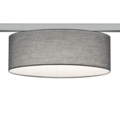 Trio Lighting Skinnesystem > loftlampe DUOline 763902 2xE27, grå