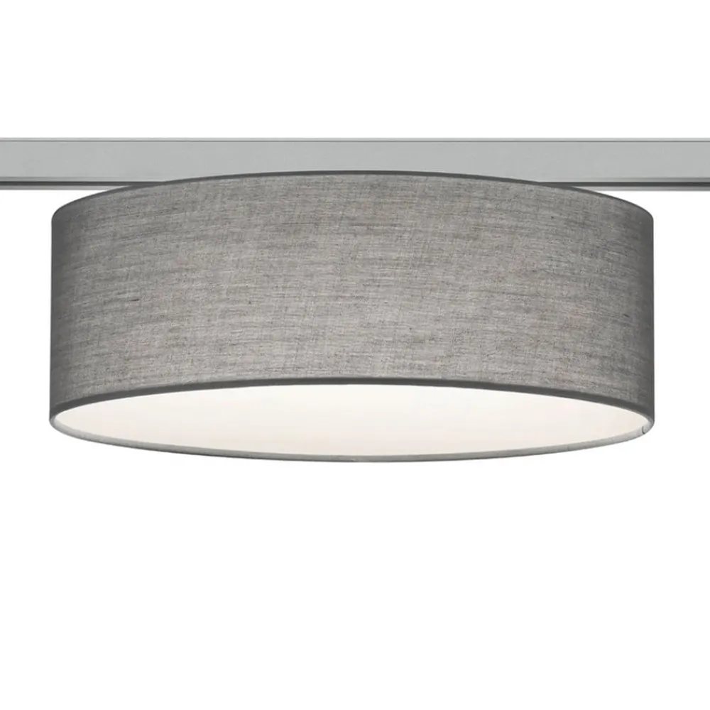 Trio Lighting Skinnesystem > loftlampe DUOline 763902 2xE27, grå