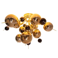 Näve Loftlamper|Loftlamper > Loftlampe Explosion med guldkugler