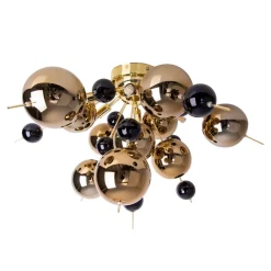 Näve Loftlamper|Loftlamper > Loftlampe Explosion med guldkugler