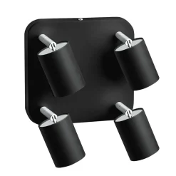 Nowodvorski Lighting Spotlights > Loftlampe Eye Spot med 4 lyskilder, firkantet, sort