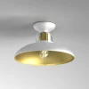 Loftlamper ^ Eko-Light Loftlampe Felix, hvid/guld