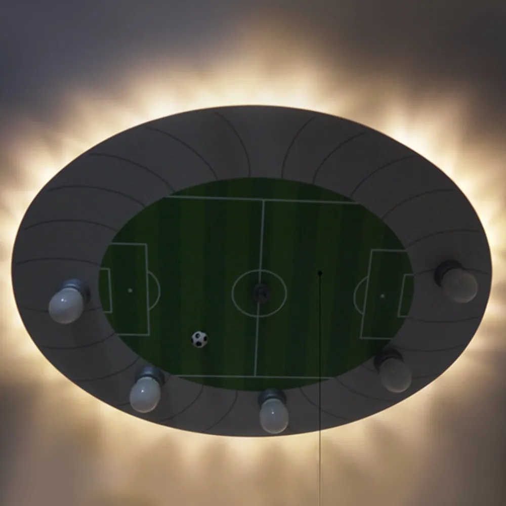 Loftlamper ^ Niermann Standby Loftlampe Fußballstadion med LED-lyspunkter