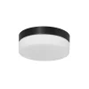 Loftlamper ^ Steinhauer Loftlampe Ikaro sort, Ø 18 cm, metal, plast