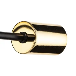 Luminex Loftlamper > Loftlampe Ilia, sort/guld, 4 lyskilder