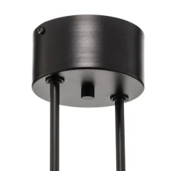 Luminex Loftlamper > Loftlampe Ilia, sort/guld, 4 lyskilder