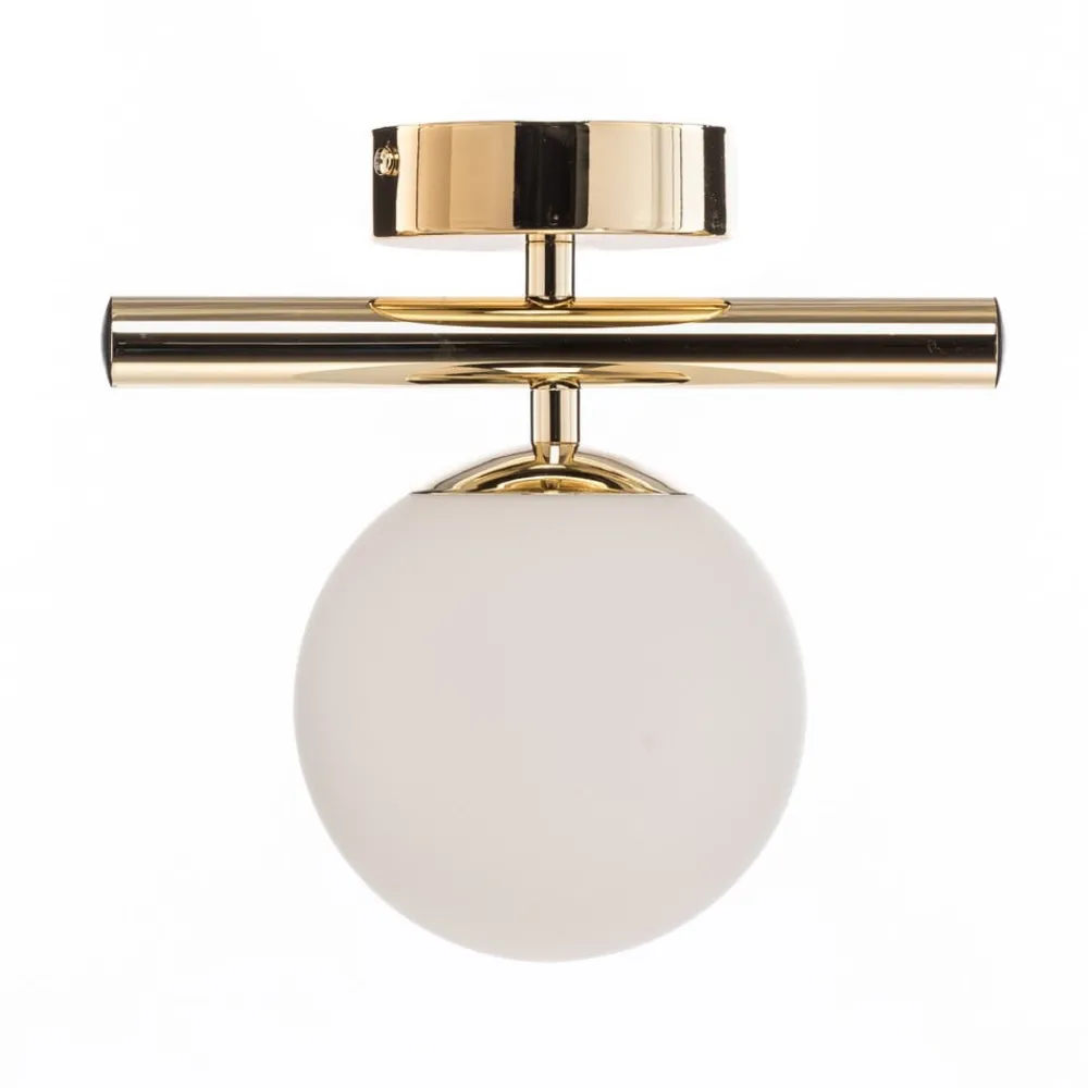 Domiluce Loftlamper|Loftlamper > Loftlampe Linea, guld, 1 lyskilde