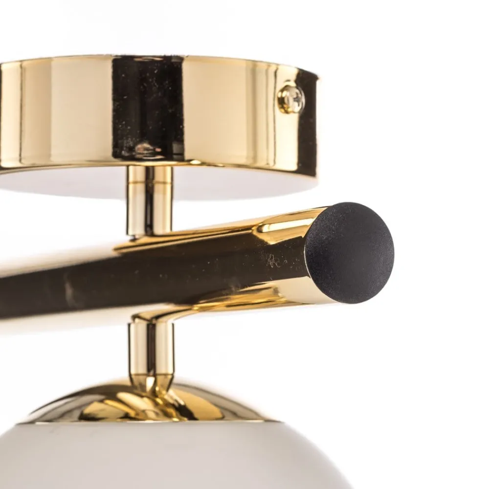 Domiluce Loftlamper|Loftlamper > Loftlampe Linea, guld, 1 lyskilde