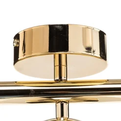Domiluce Loftlamper|Loftlamper > Loftlampe Linea, guld, 1 lyskilde