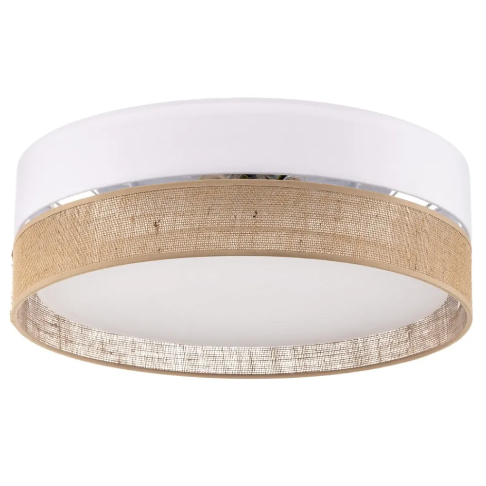 TK Lighting Loftlamper > Loftlampe Linobianco, Ø 45 cm