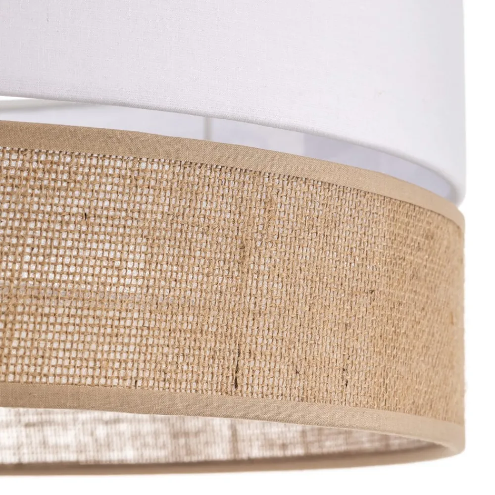 TK Lighting Loftlamper > Loftlampe Linobianco, Ø 45 cm